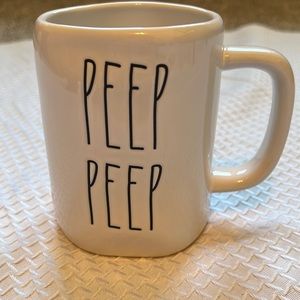 Rae Dunn Easter mug Peep Peep